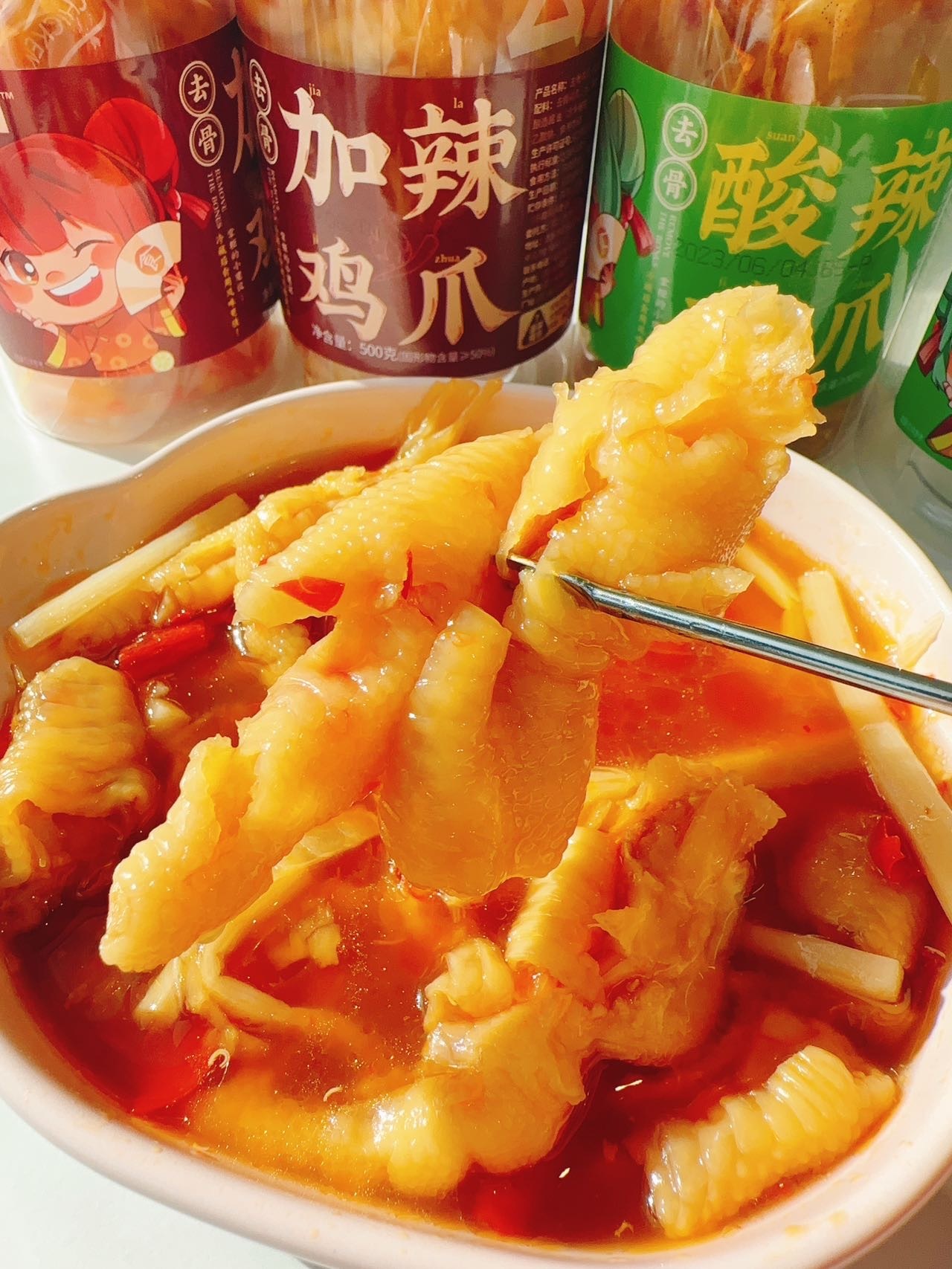 【酸掌柜】酸辣无骨鸡爪