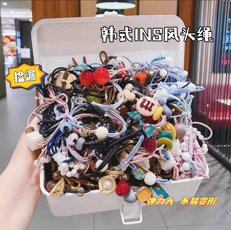 韩式INS风头绳