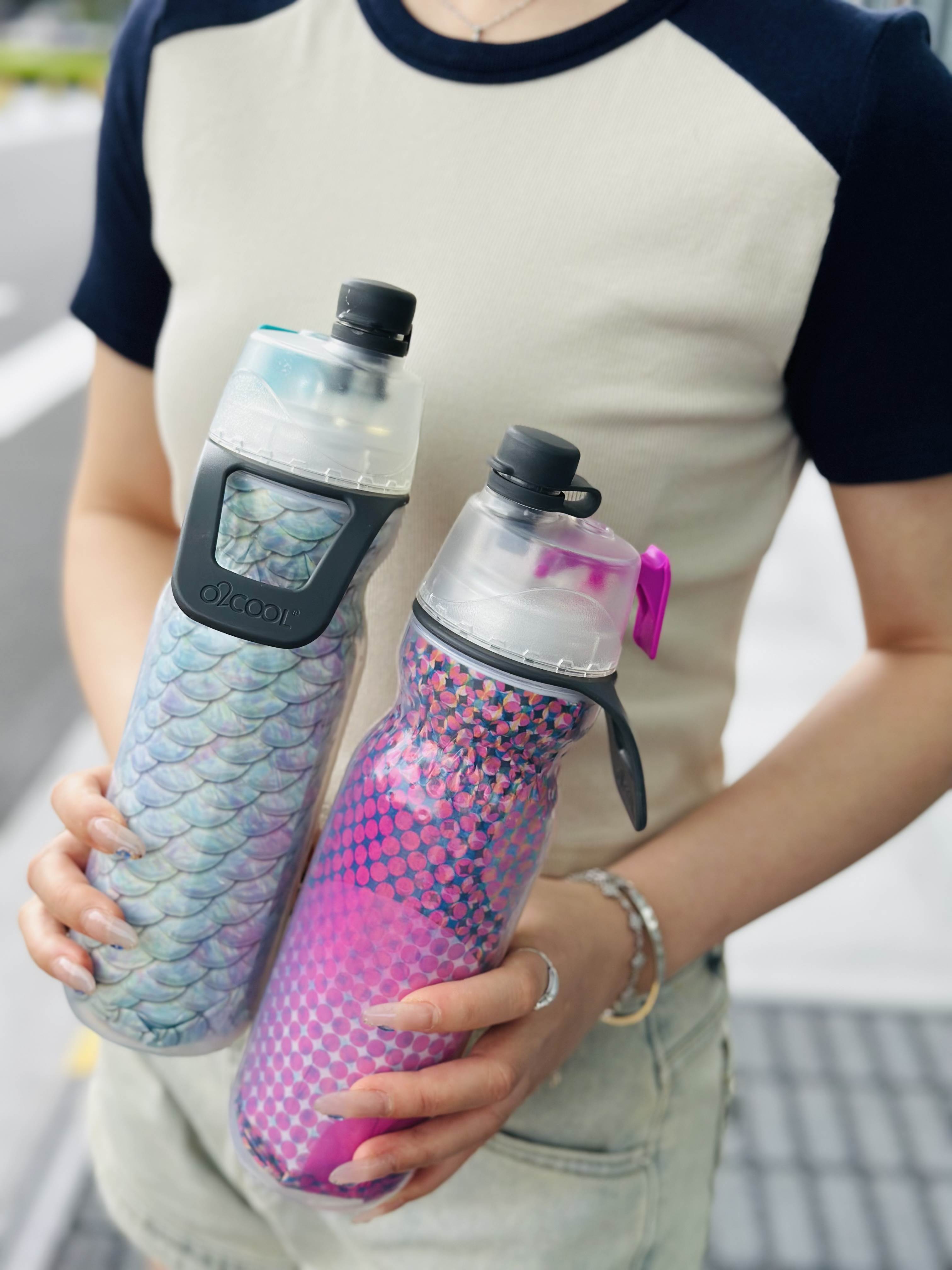 国O2COOL喷雾水杯