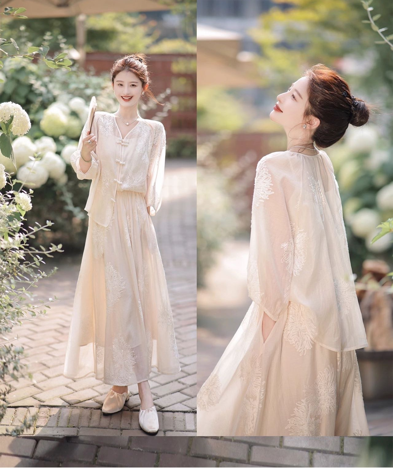 小富婆国风套装