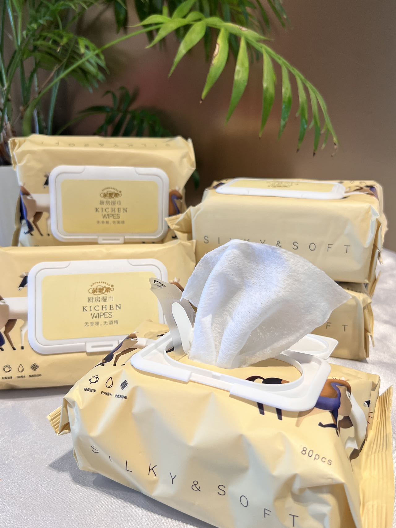 厨房油污克星️朵梦柔厨房湿巾