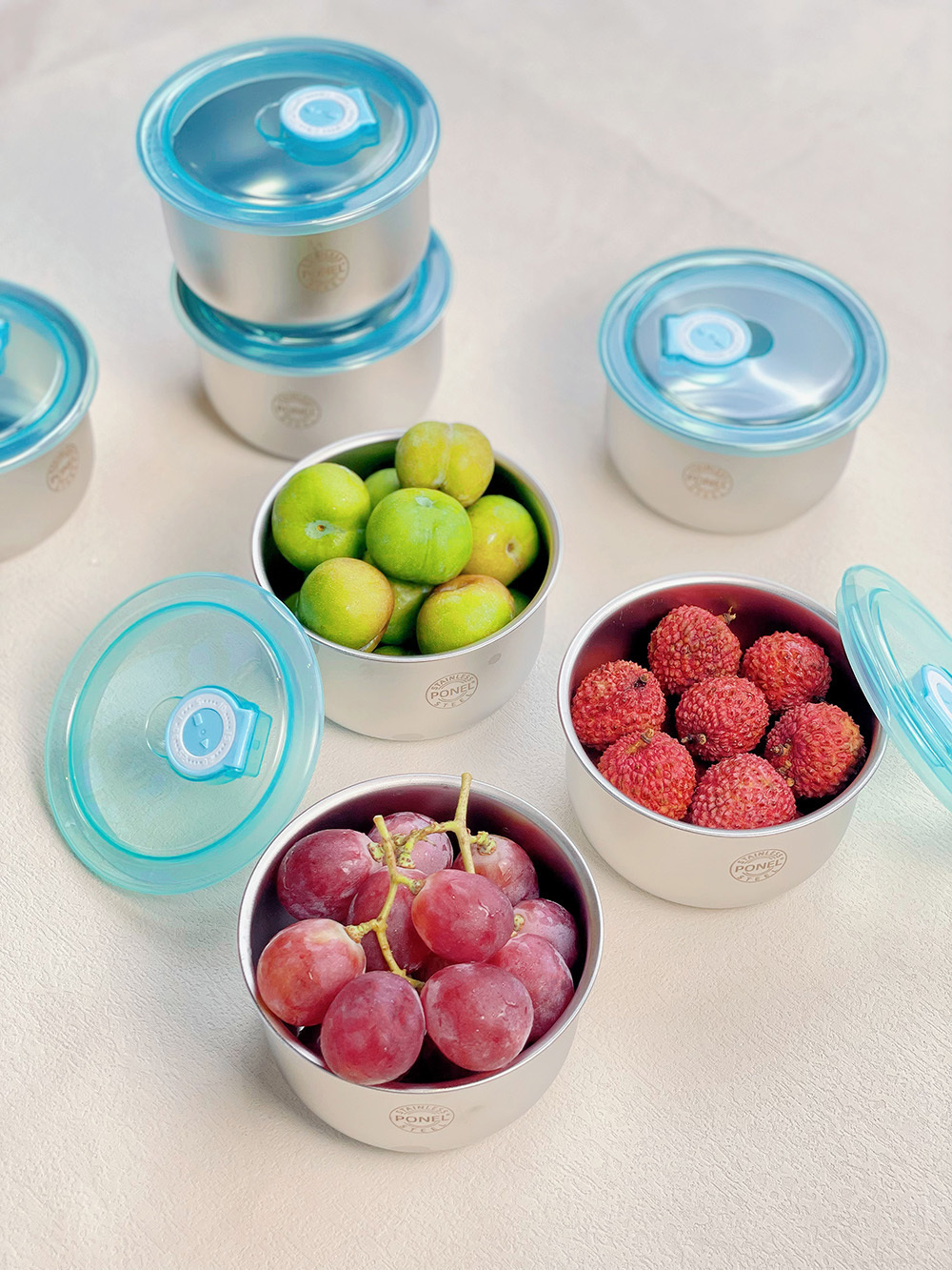 派能PONEL304不锈钢保鲜盒