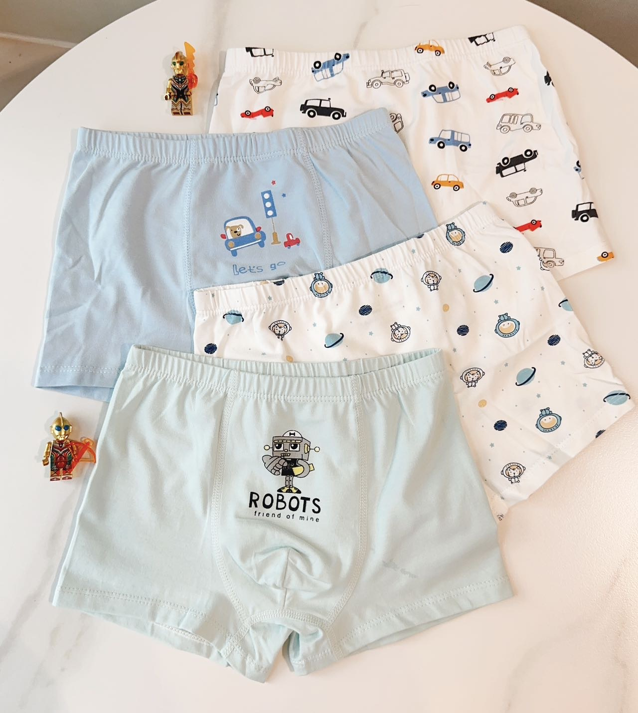 麦沫5A抑菌儿童内裤