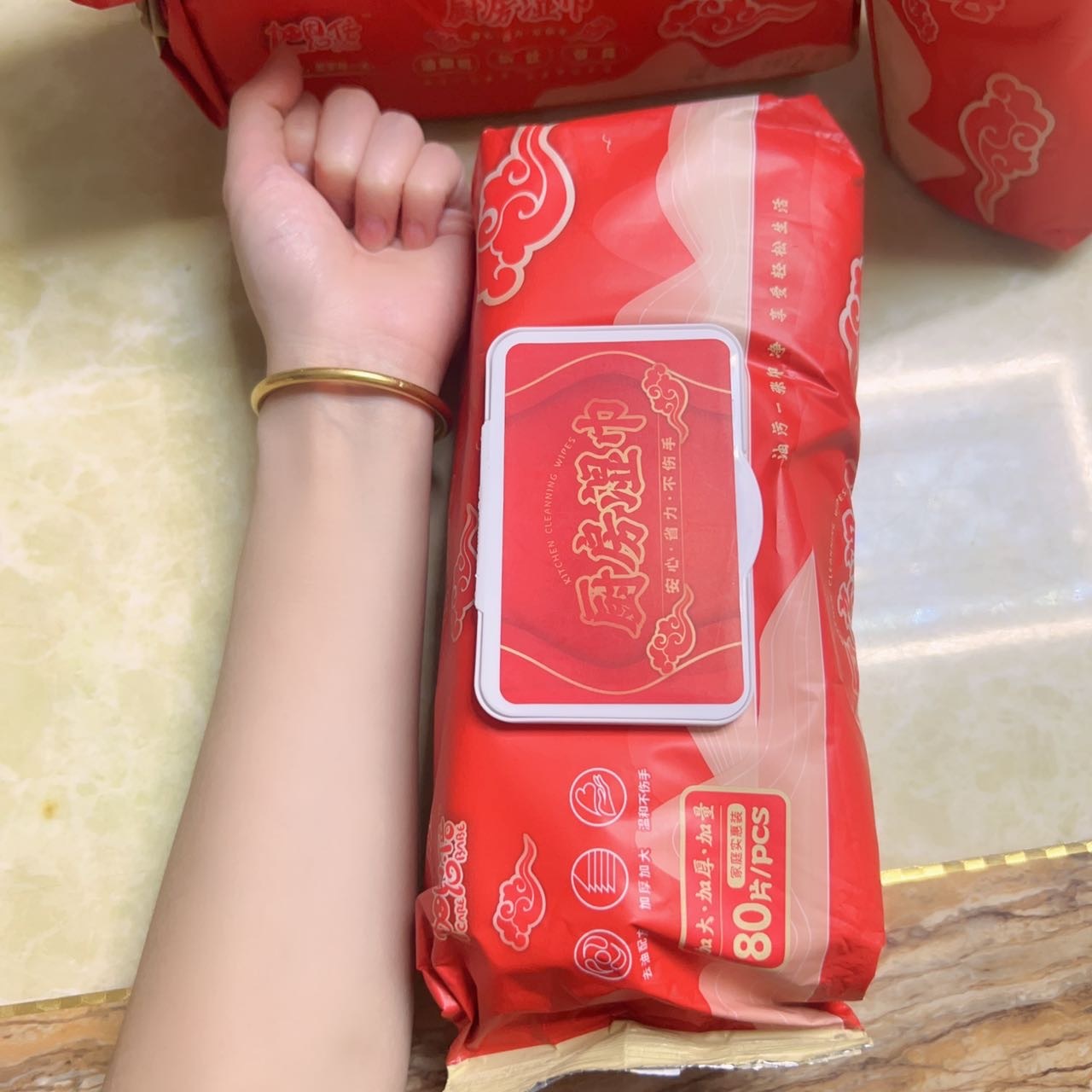 加恩倍厨房湿巾