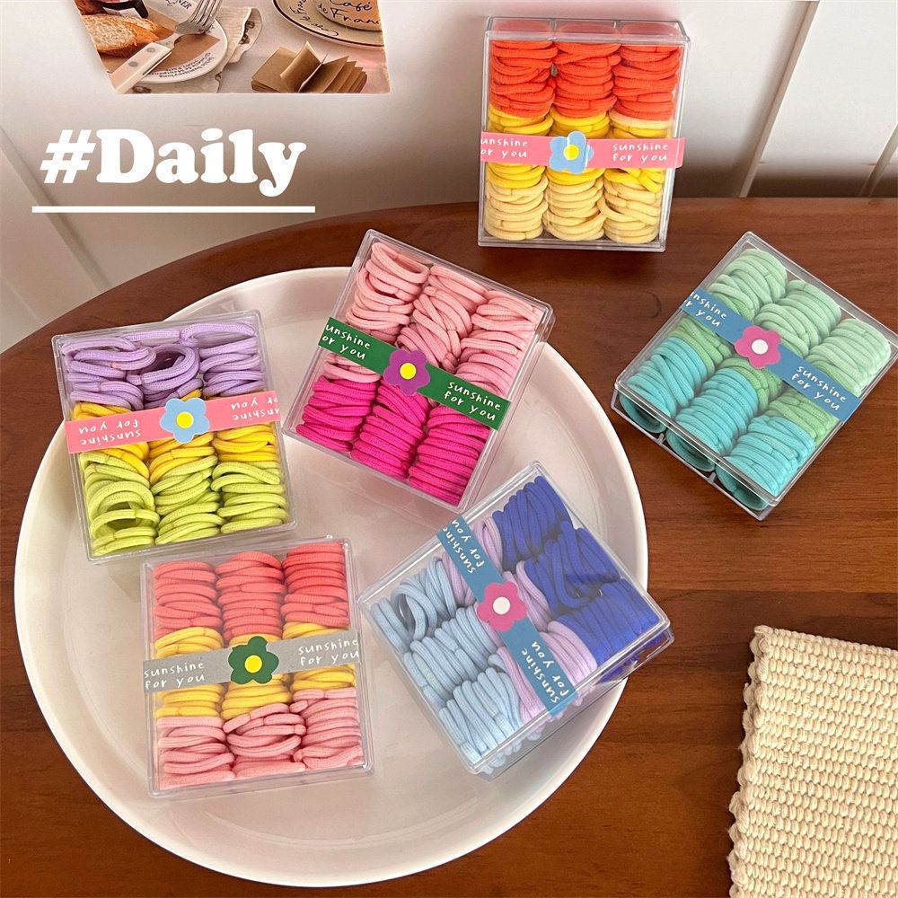 韩国可爱儿童发夹多巴胺配色