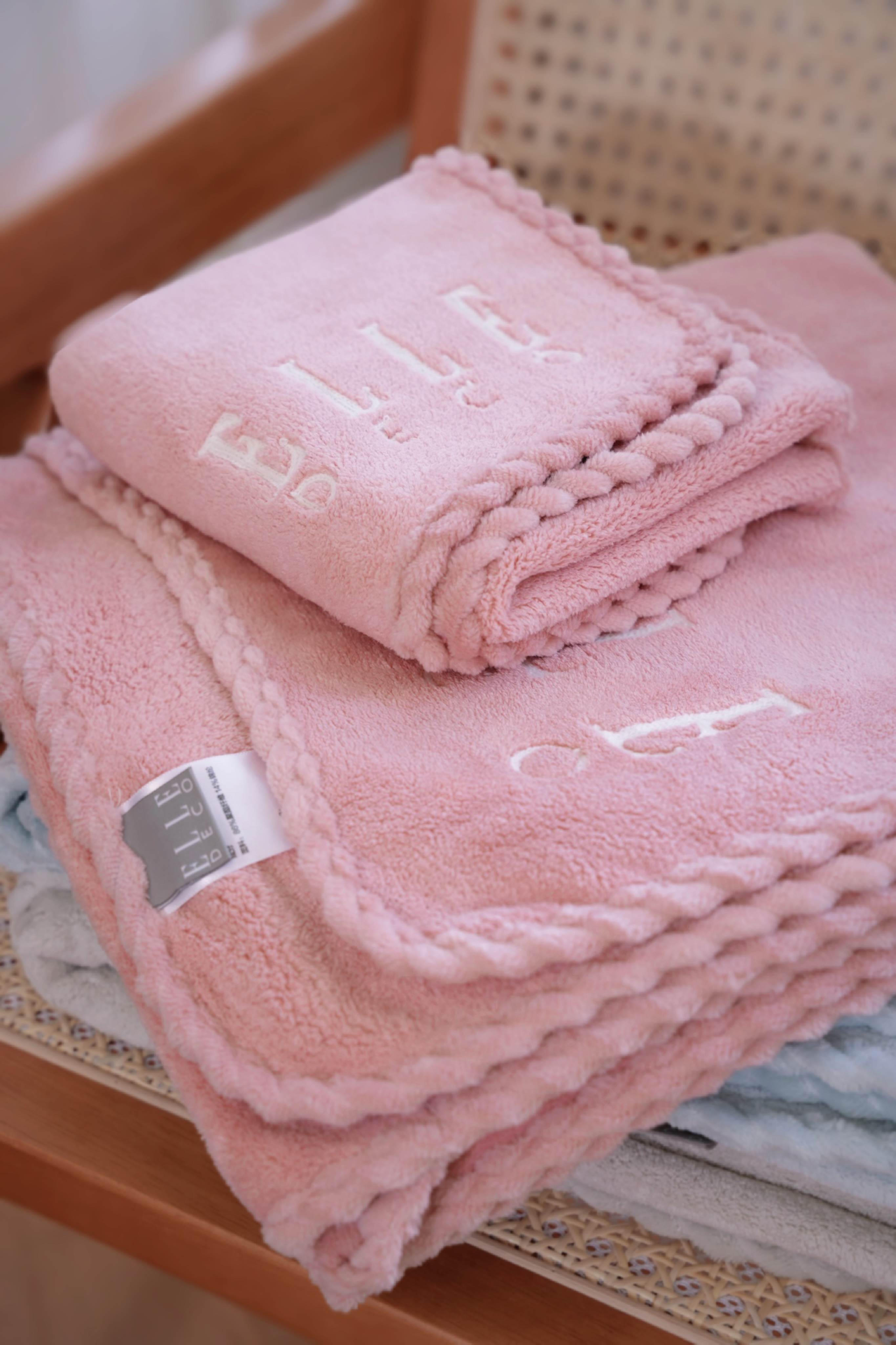 超强吸水浴巾三件套