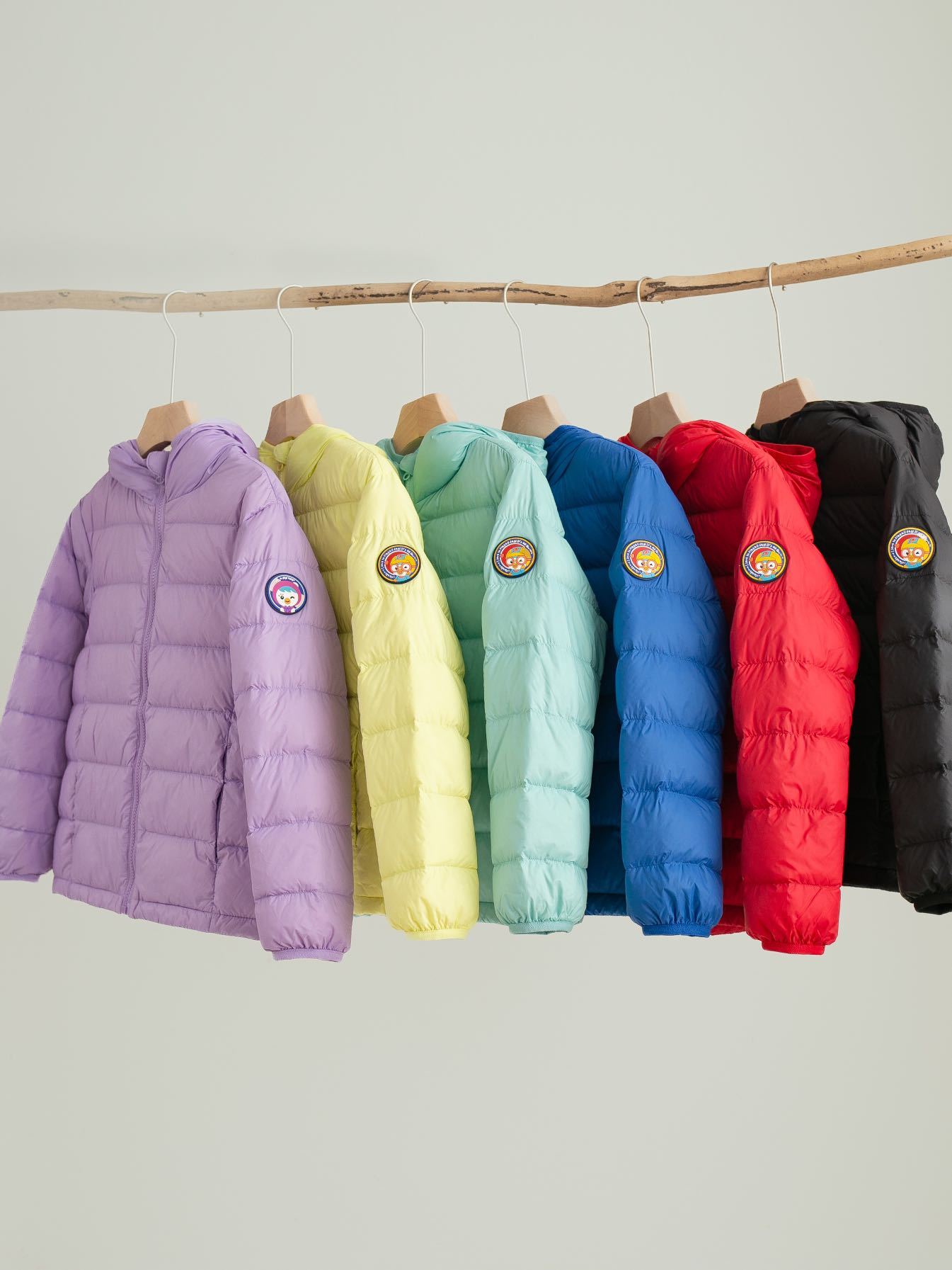 韩国正品啵乐乐儿童轻暖羽绒服/羽绒马甲/加绒外套