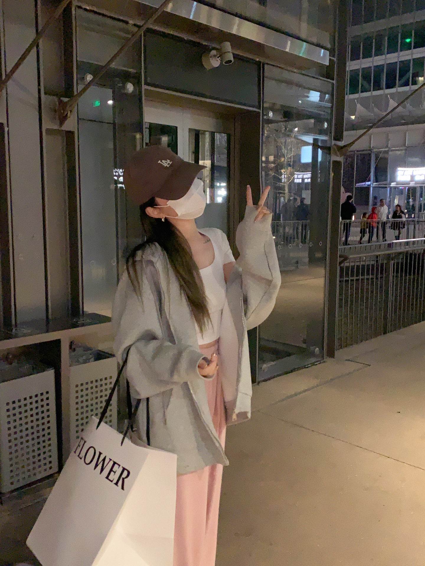 纯色宽松卫衣开衫外套