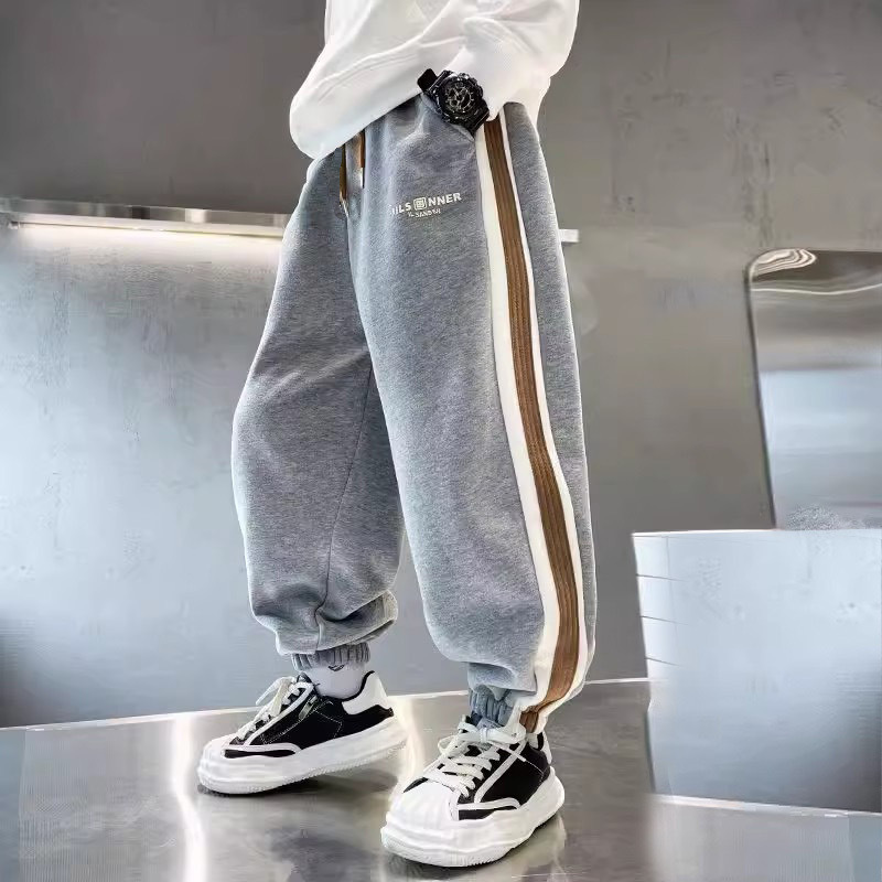 贝叮熊纯棉休闲儿童运动裤