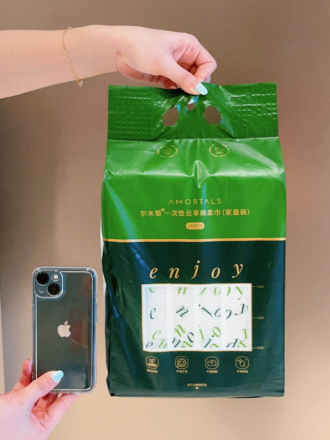 悬挂式纯棉纤维加厚洗脸巾